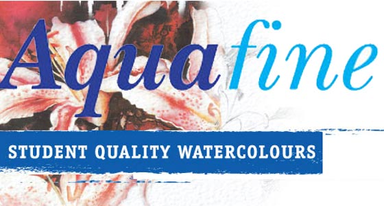 Acuarelas Aquafine en tubo y pastillas